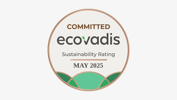 Badge from EcoVadis, which states that BSI Software is committed to sustainability efforts.
