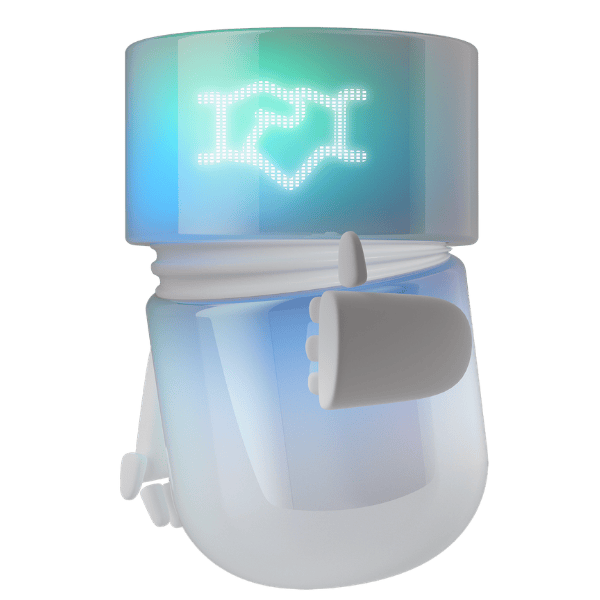 The BSI Sales Agent as a digital AI assistant with a handshake icon represents intelligent lead management, generates qualified leads, identifies promising contacts, creates tailored offers, and detects sales opportunities to optimize sales processes in customer relationship management.